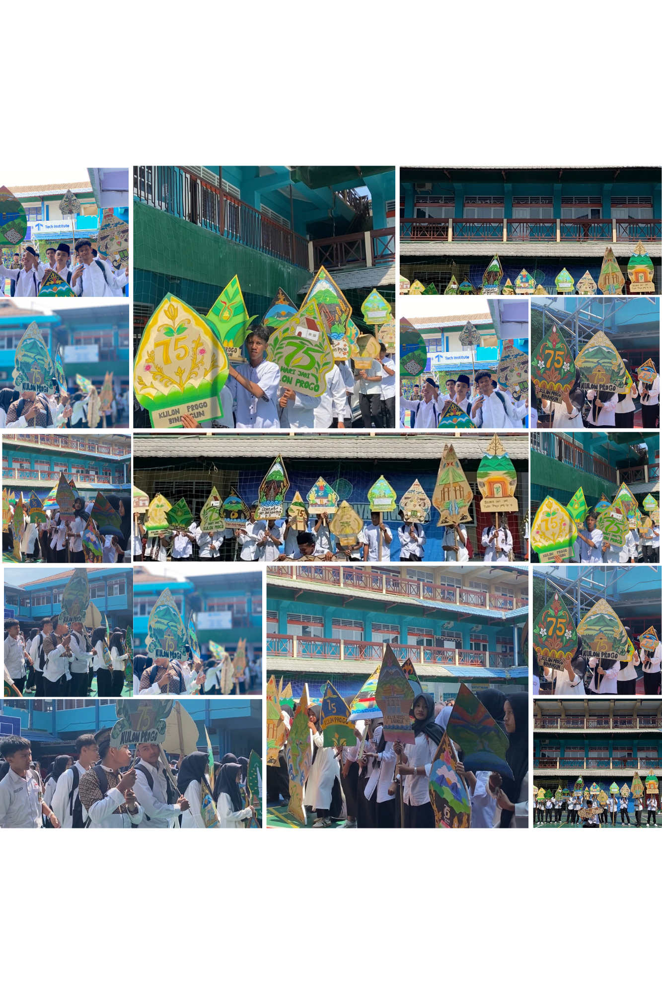 Meriahkan Hari Jadi ke-75 Kulon Progo, Siswa SMK Muhammadiyah 1 Wates Tuangkan Kreativitas Lewat Proyek Kearifan Lokal